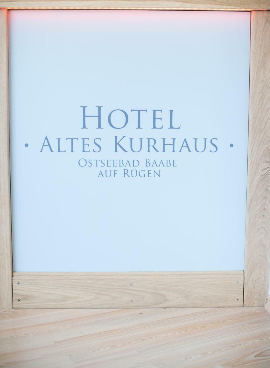Hotel Altes Kurhaus 바베 외부 사진